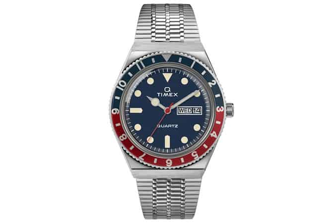 Q Timex Reissue 38mm Stainless Steel Bracelet Watch