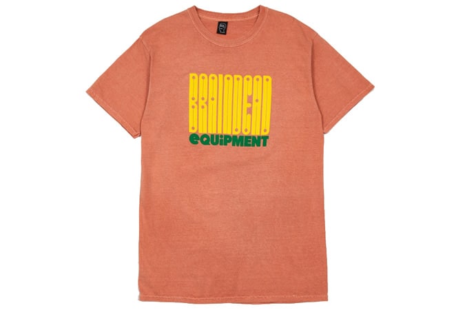 BRAIN DEAD Equipment T-Shirt - Terracotta