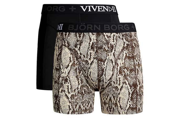 BJORN BORG Pack of two regular-fit stretch-jersey trunks