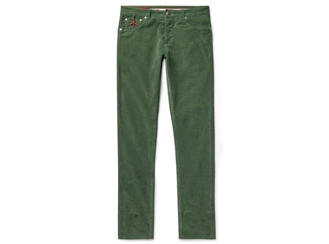 Isaia Corduroy Trousers