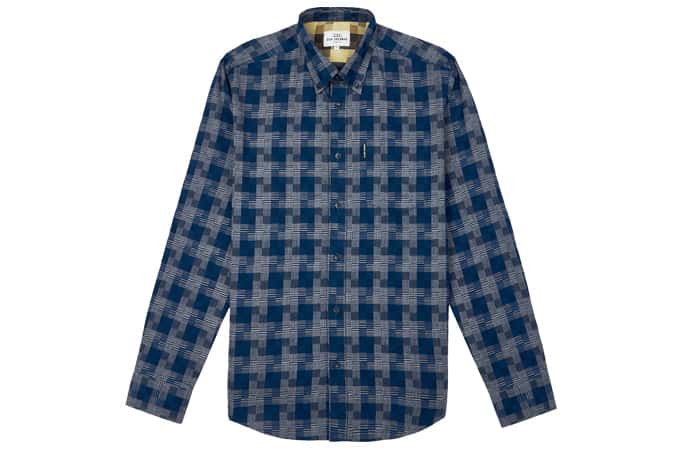 Textured Check Shirt