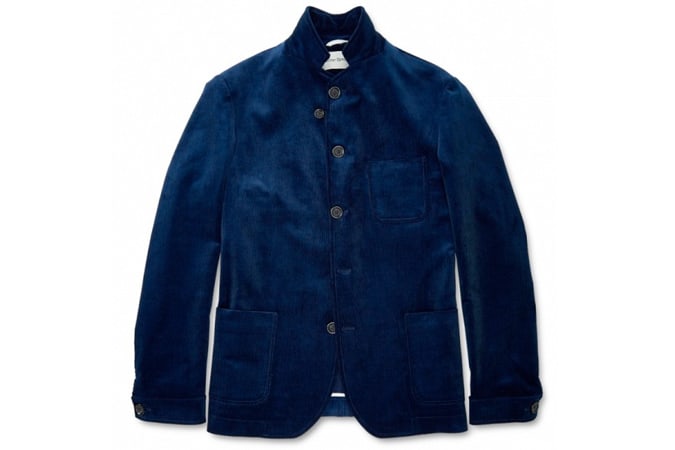 Solms Jacket Penton Cord Blue