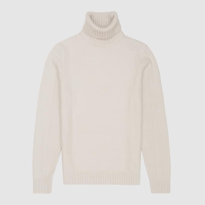 BERNARDO BOUCLE ROLLNECK JUMPER