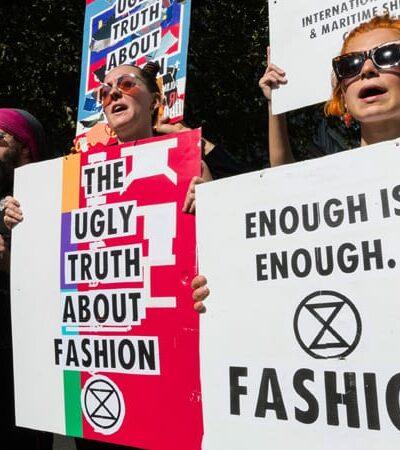 What Are Extinction Rebellion Doing At London Fashion Week?