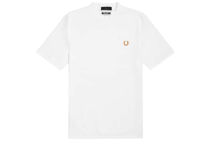 MILES KANE Textured Piqué T-Shirt