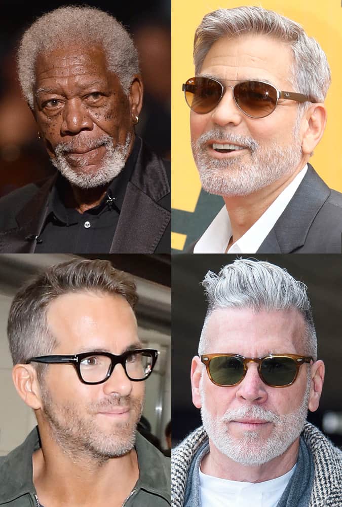 The Best Grey Hairstyles For Men | FashionBeans