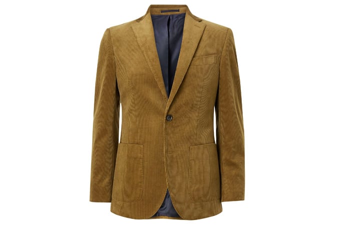 John Lewis & Partners cotton-corduroy suit jacket
