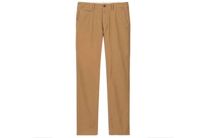MEN VINTAGE REGULAR FIT CHINO TROUSERS
