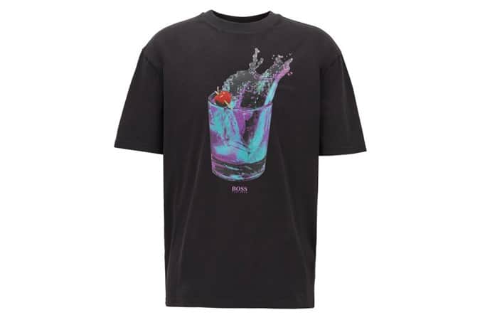 Relaxed-fit T-shirt with photographic and foil print