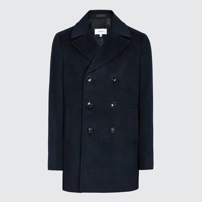 SACRO WOOL BLEND PEACOAT