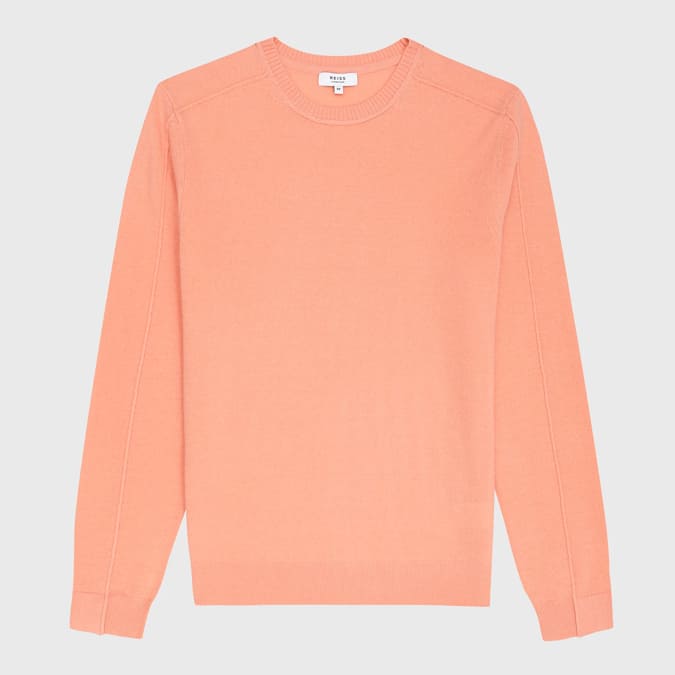 JINKS WOOL CASHMERE BLEND CREW NECK JUMPER