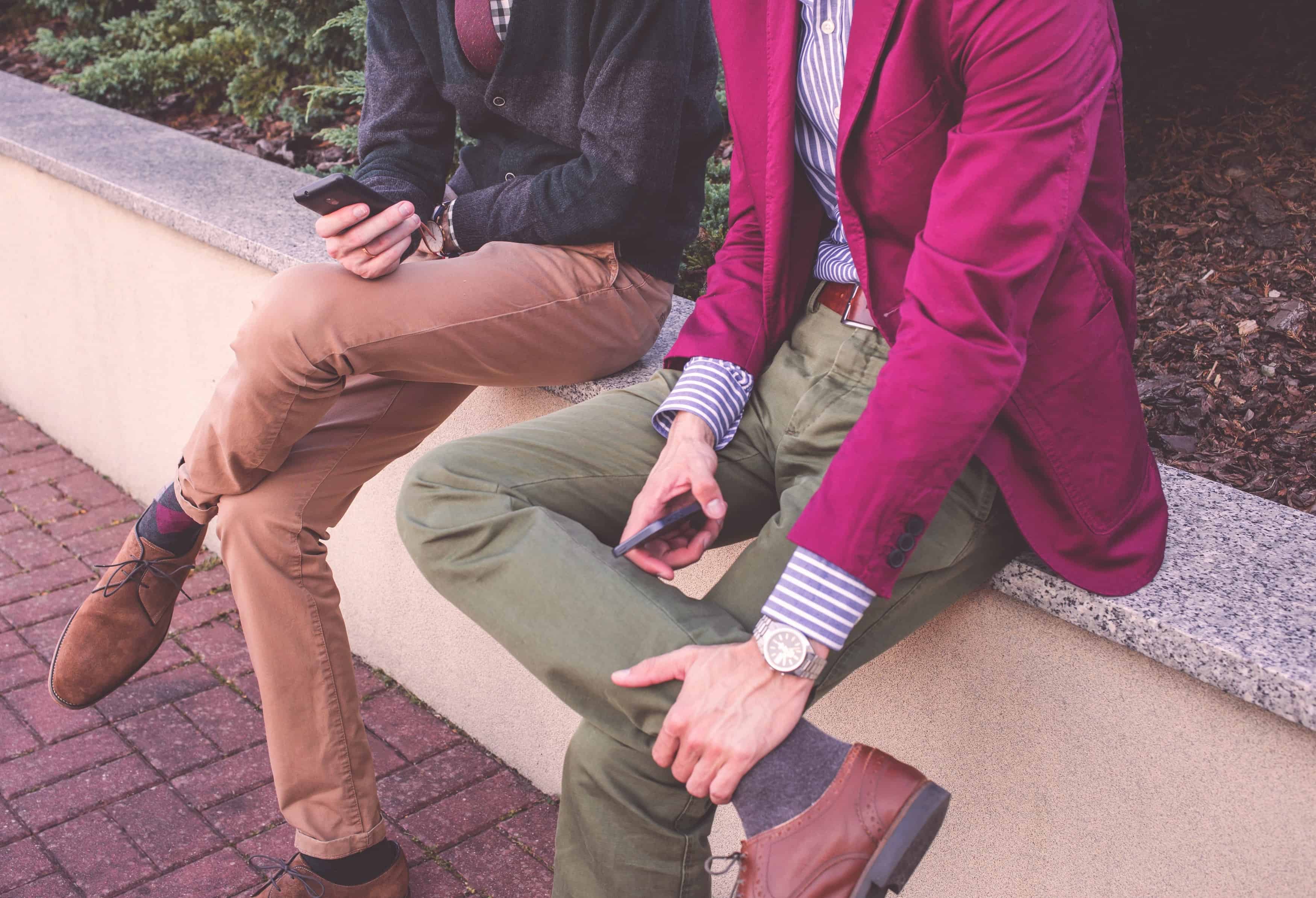 Men's latin slim-fit trousers - Sasuel