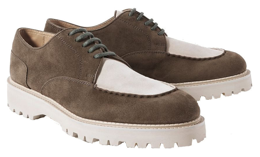 JOHN LOBB Land Rugged Suede Derby Shoes