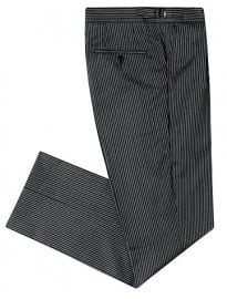 John Lewis Tailored Morning Suit Trousers Black