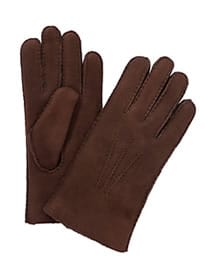 John Lewis Lambskin Gloves Brown