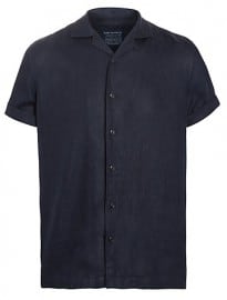John Lewis & Co. Linen Short Sleeve Shirt
