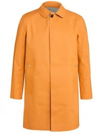 Hancock Vulcanised Rubber Coated Cotton Rain Mac