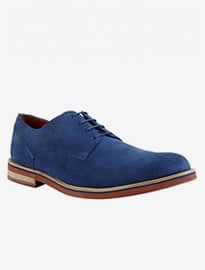 John Lewis & Co. Dublin Perforated Suede Derby Shoes Navy