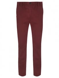 John Lewis & Co. Mccormack Twill Trousers Red