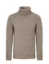 John Lewis & Co. Made In Italy Oversized Roll Neck Jumper