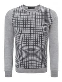 John Smedley Lag Merino Patterned Jumper