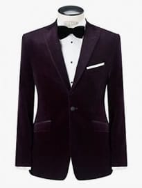John Lewis Velvet Peak Lapel Jacket
