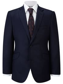 Austin Reed Contemporary Fit Navy Flannel Suit