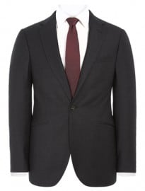 Austin Reed Ar Red Nick Hart Charcoal Semi Plain Jacket