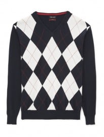 Austin Reed Park Lane Argyle Jumper