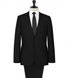 Reiss Poker Modern Two Button Suit Black