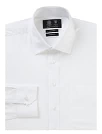 Austin Reed Quick Iron White Poplin Shirt