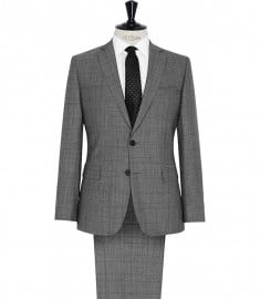 Reiss Hector Two-piece Check Suit Grey
