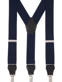 Austin Reed Navy Herringbone Braces