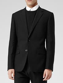 Reiss Heath Two Button Wool Suit