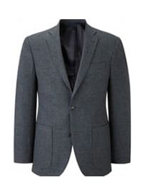 Austin Reed Blue Herringbone Blazer Jacket