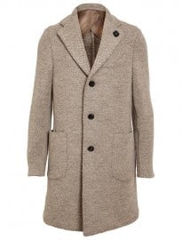 Rvr Lardini Braided Wool Coat