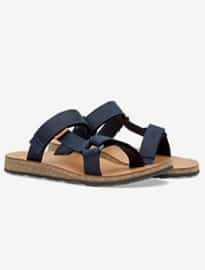 Leather Cross-strap Sandals