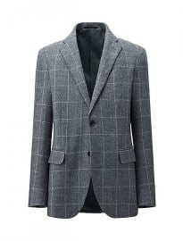 Uniqlo Men Tweed Slim Fit Jacket