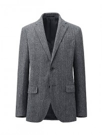 Uniqlo Men Tweed Slim Fit Jacket