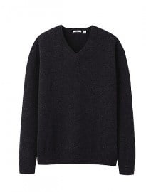 Uniqlo Men Cashmere V Neck Sweater A