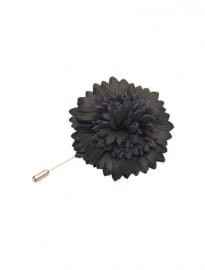 Lanvin Rose Leather Lapel Pin 1001538