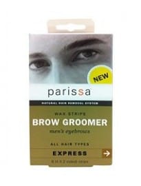 Parissa Brow Groomer Wax Strips For Mens Eyebrows 8s 4x 2 Sided Strips