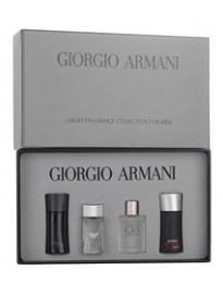 Giorgio Armani Mens Minis Gift Set