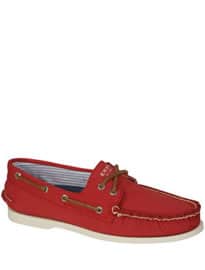 Sperry Mens Ao- 2-eye-canvas Shoe - Washed Red