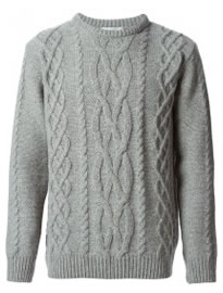 Soulland Aran Knit Sweater