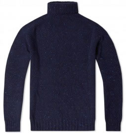 Howlin Moonchild Roll Neck Navy