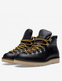 Fracap M120 Natural Vibram Sole Scarponcino Boot Black