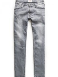 He By Mango Slim-fit Grey Alex Jeans