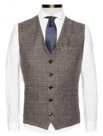 He By Mango Prince Of Wales Suit Waistcoat