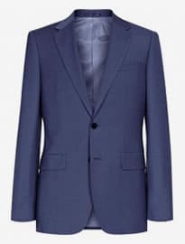 Reiss Garth B Notch Lapel Blazer Bright Blue